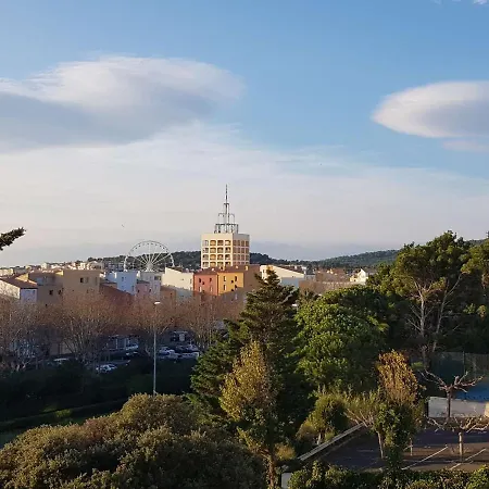 T2 Avec Parking, Grande Terrasse, Et Proche - Quartier Mole - Fr-1-702-37 * Agde